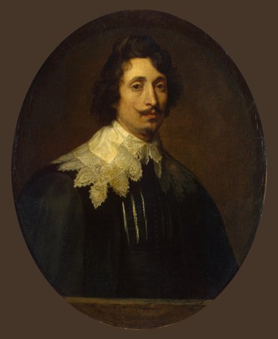 Portret van een jonge man door Anthony van Dyck